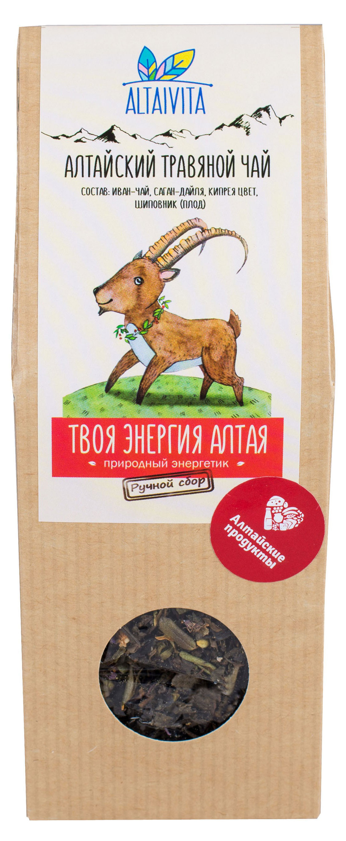 Чай травяной AltaiVita Твоя энергия Алтая, 50 г