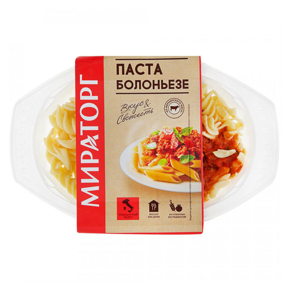 Паста Мираторг Болоньезе, 260 г