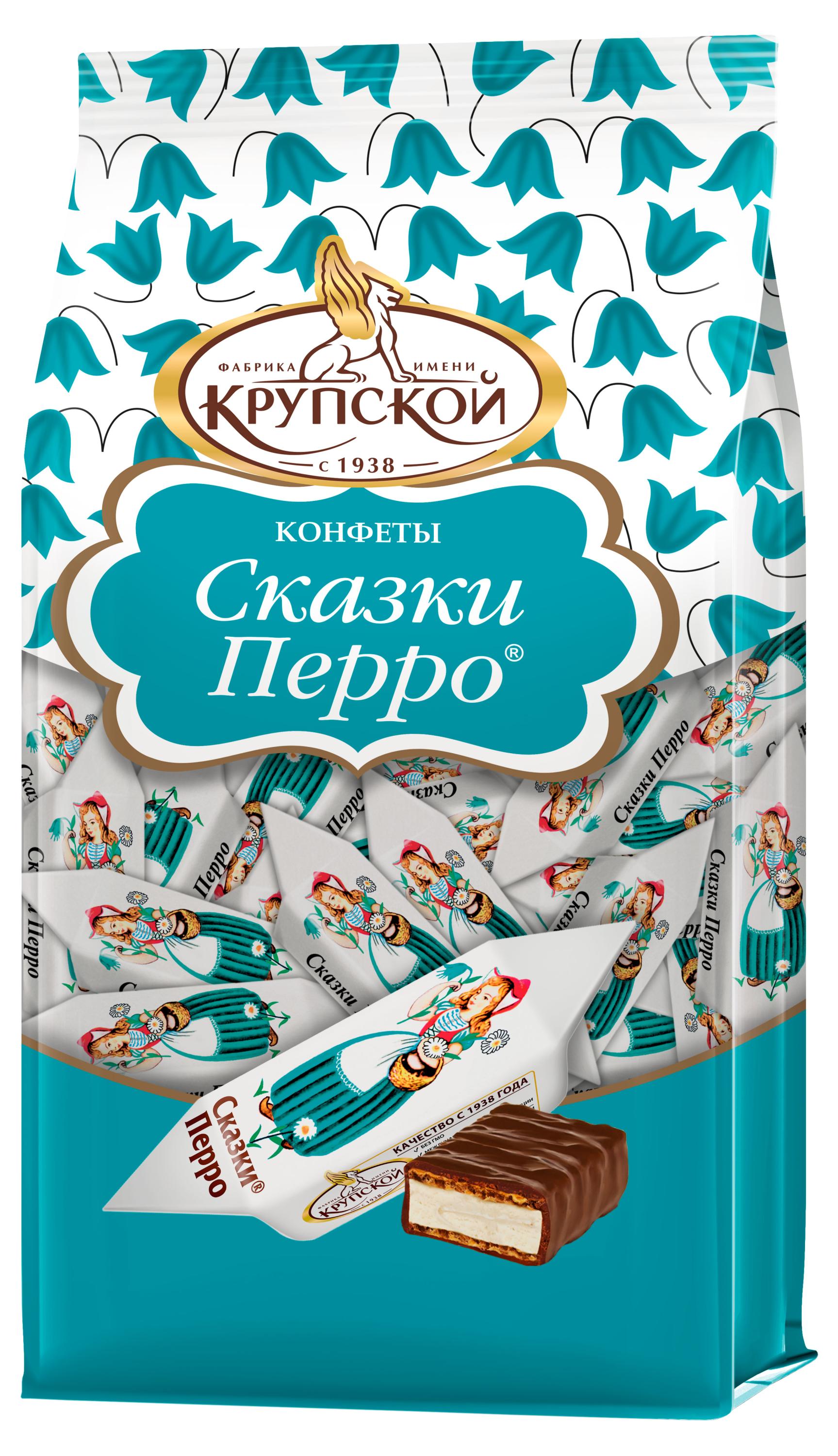 Конфеты Фабрика имени Крупской Сказки Перро, 200 г