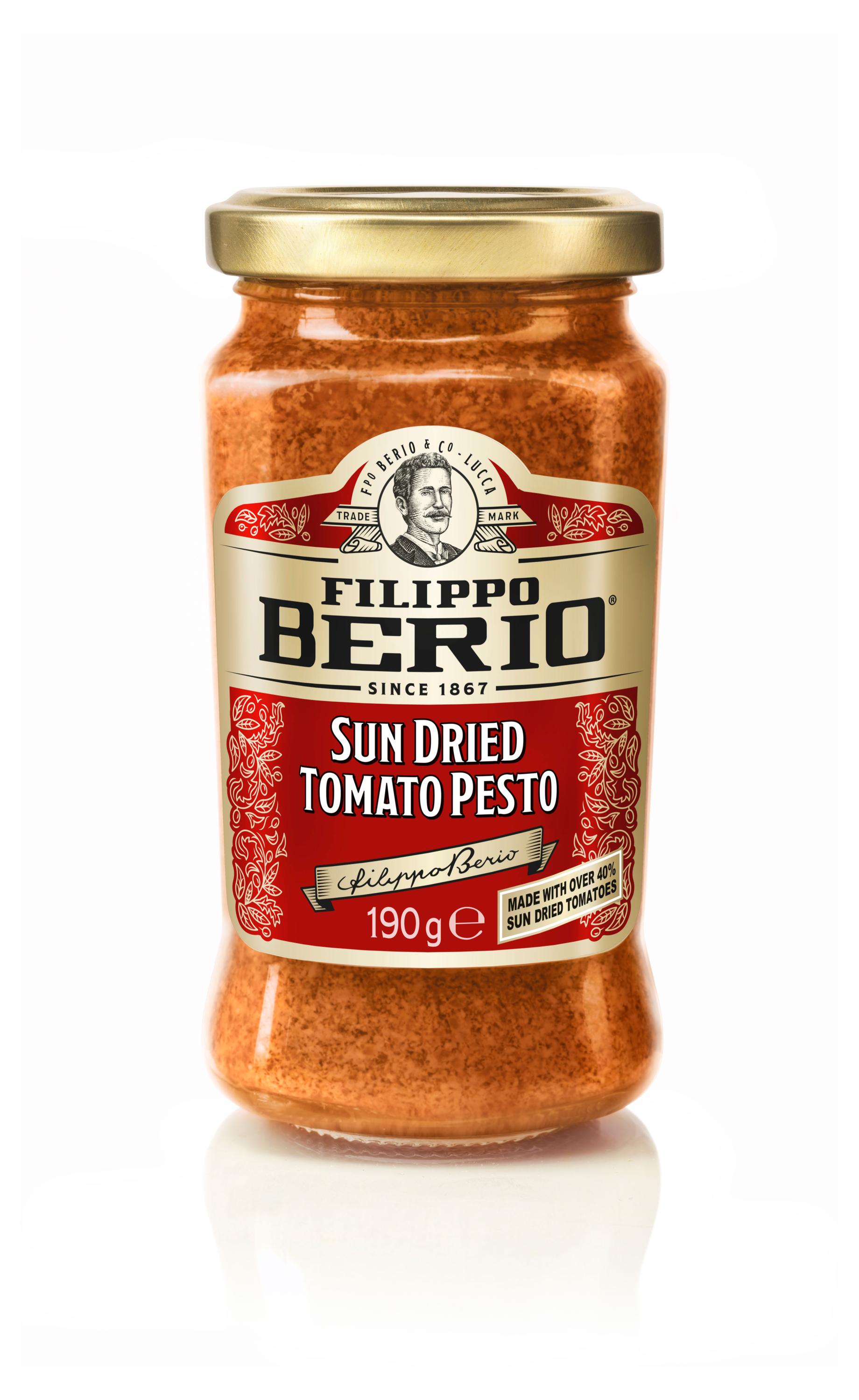 Соус Filippo Berio Песто с томатами Италия, 190 г