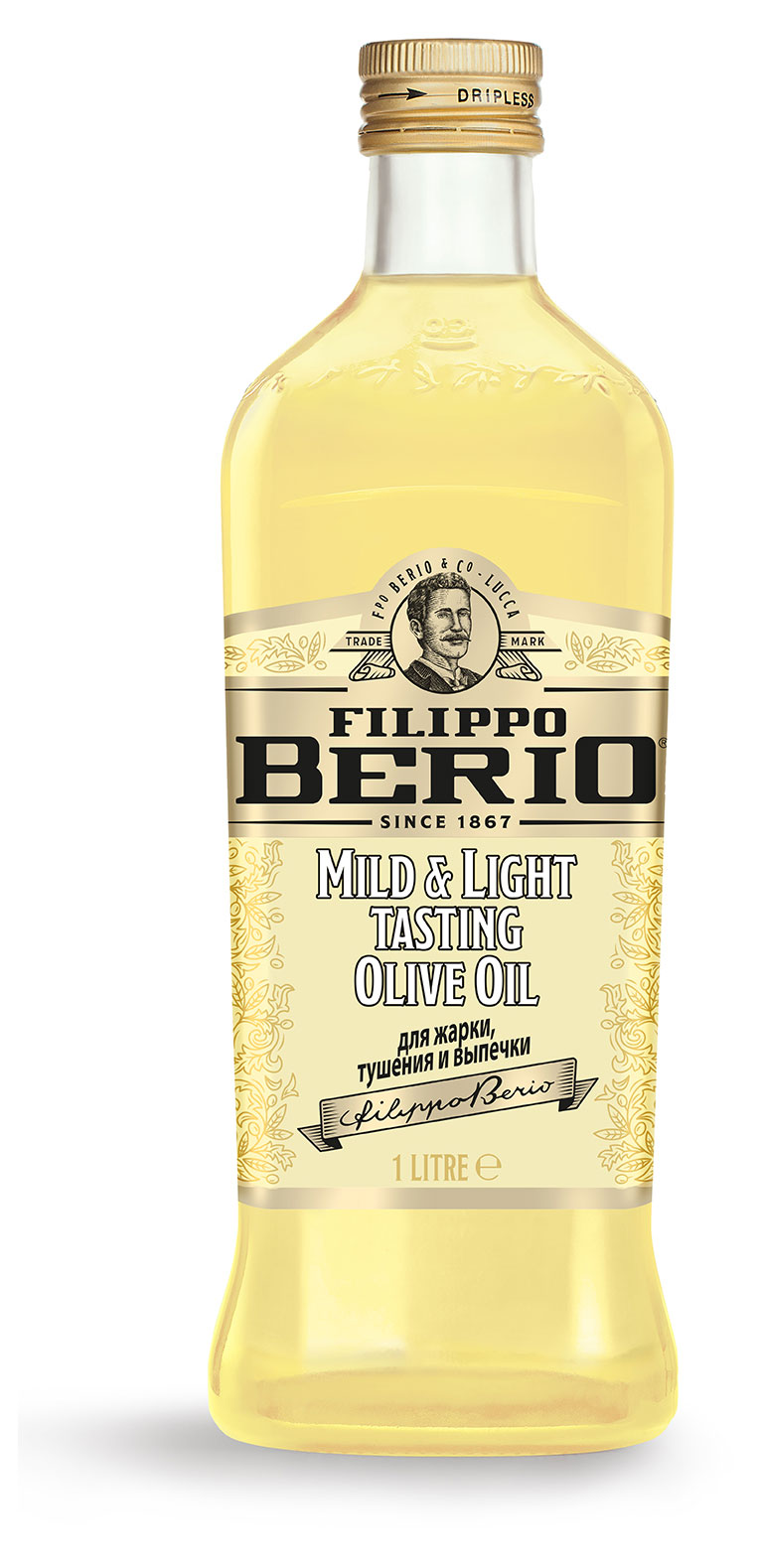 Масло оливковое Filippo Berio Mild & Light 1 л Италия,
