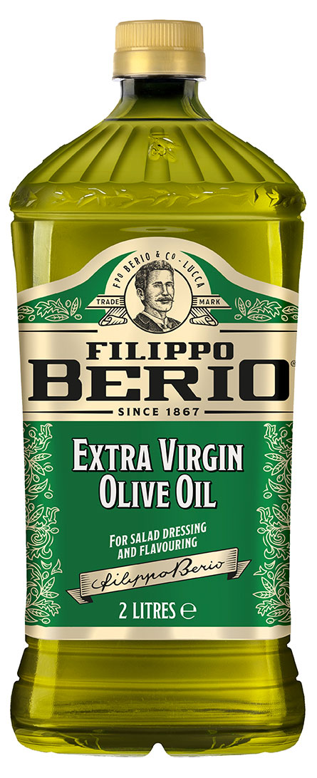 Масло оливковое Filippo Berio Extra Virgin нерафинированное Италия, 2 л