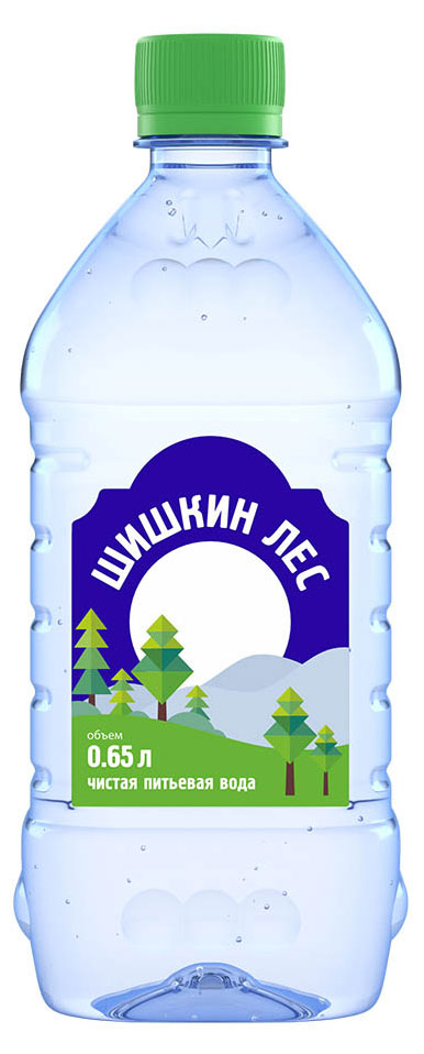 Вода питьевая Шишкин Лес, 650 мл