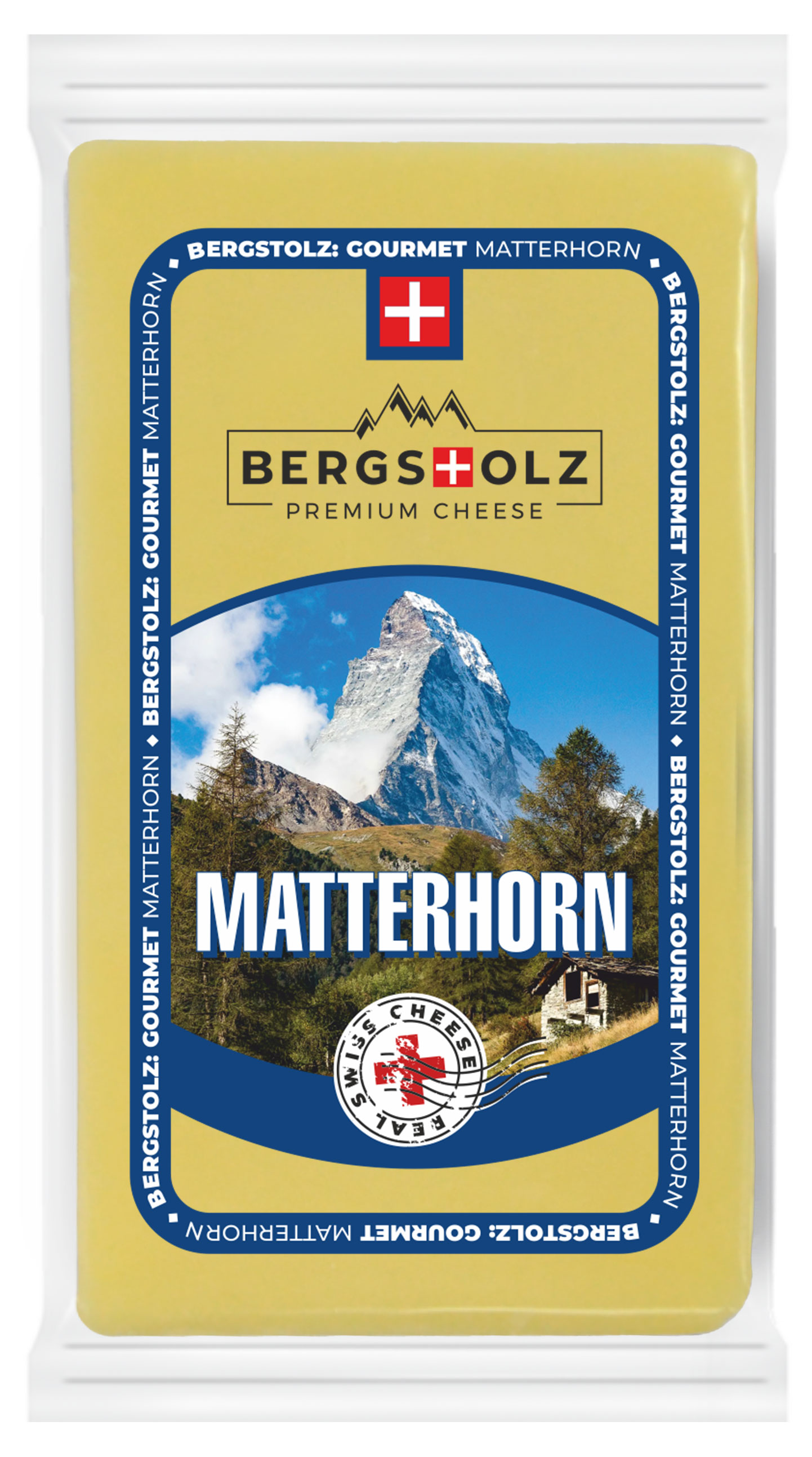 Сыр полутвердый Bergstolz 52% БЗМЖ, 100 г