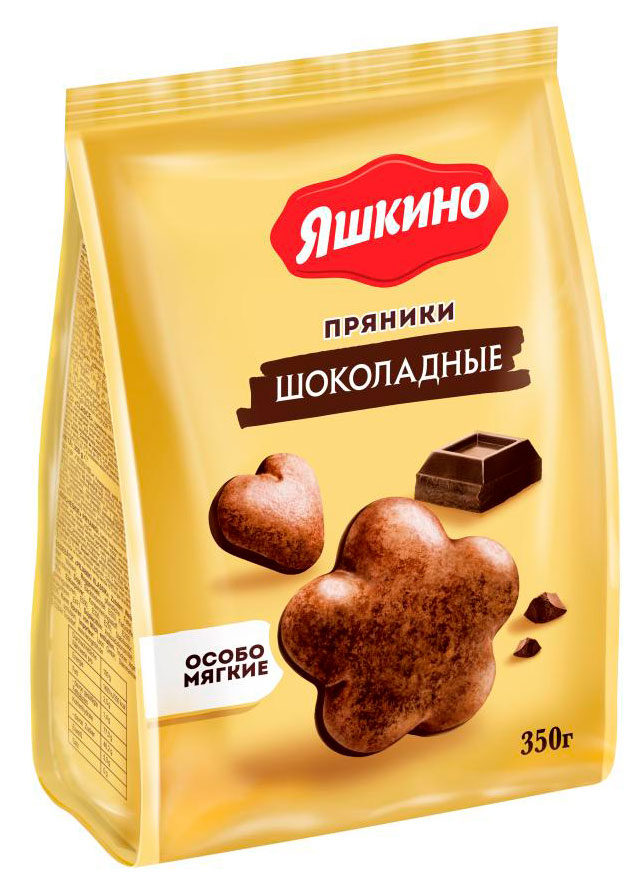 Пряники Яшкино Шоколадные, 350 г