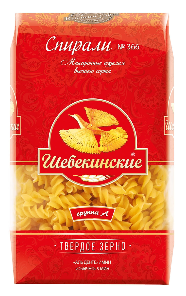 Макаронные изделия Шебекинские спирали, 450 г