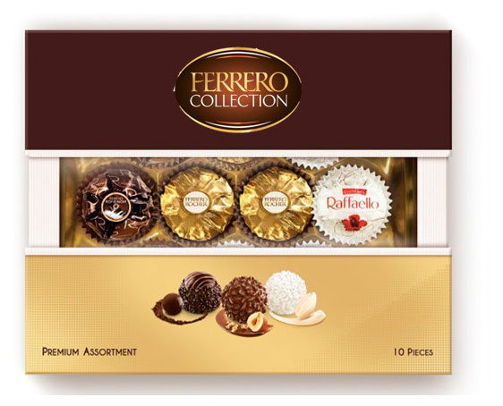 Конфеты шоколадные FERRERO Collection ассорти, 109,3 г