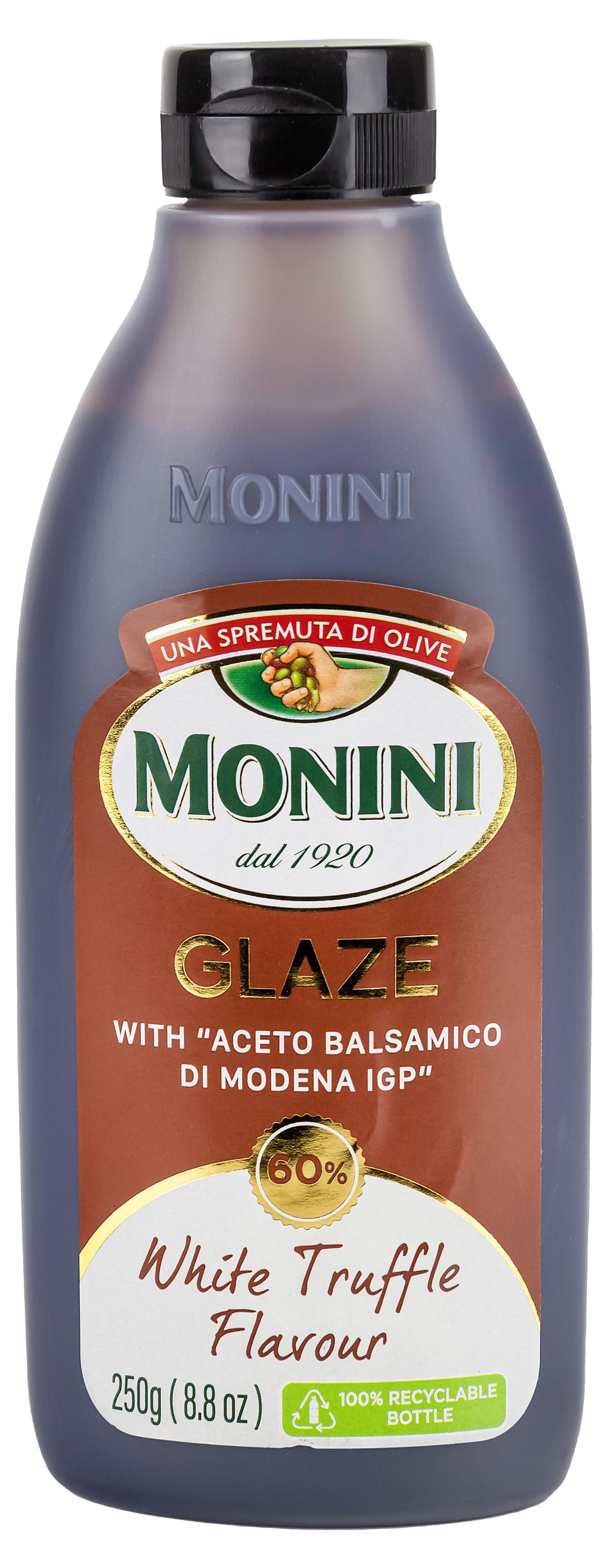 Соус бальзамический Monini со вкусом белого трюфеля глазурь Италия, 250 мл