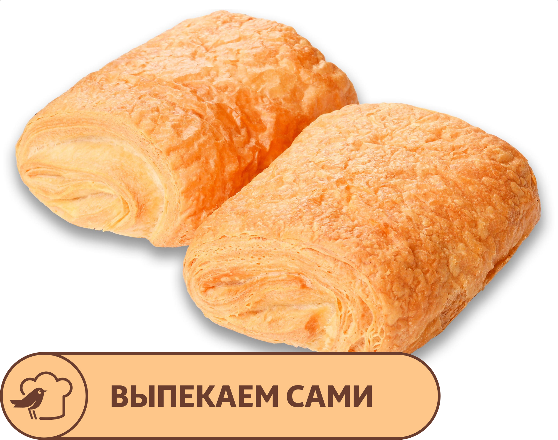 Слойка АШАН с вишней, 2 шт х 80 г