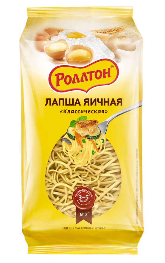 Макаронные изделия Роллтон лапша, 400 г