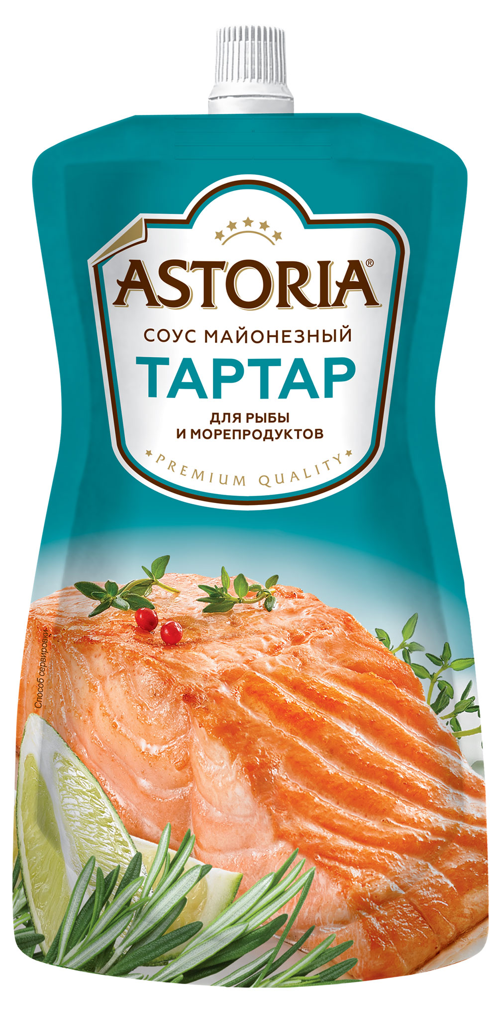Соус кулинарный майонезный Astoria Тартар для рыбы и морепродуктов 30% охлажденный, 200 г