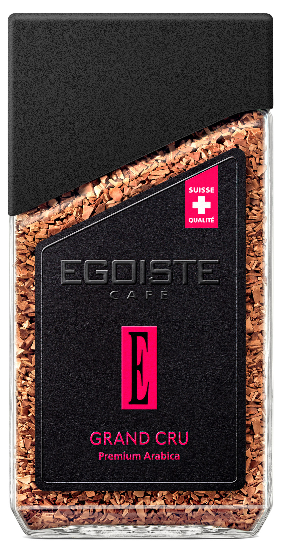 Кофе растворимый Egoiste Grand Cru с добавлением молотого, 95 г