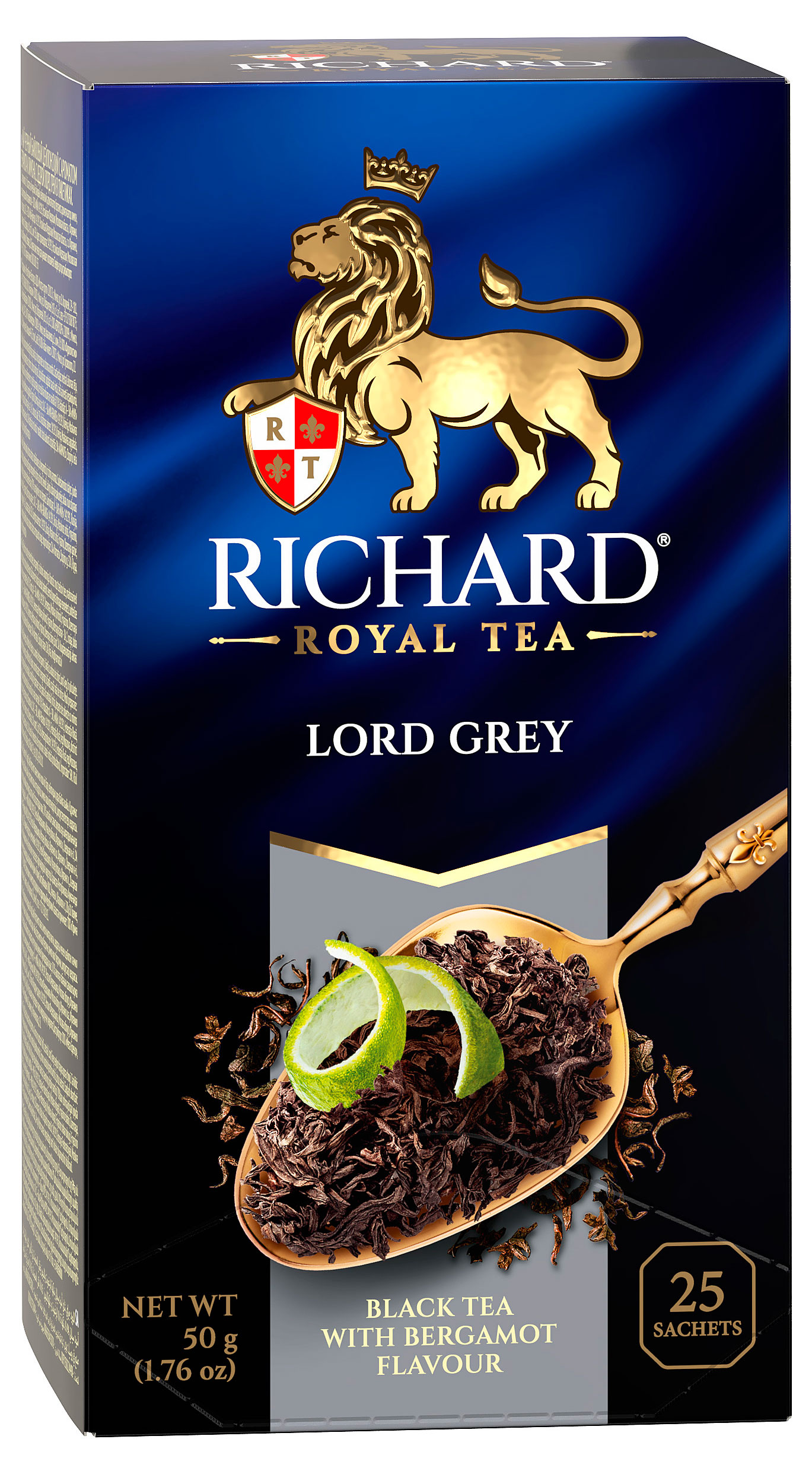 Чай черный Richard Lord Grey в пакетиках, 25х2 г