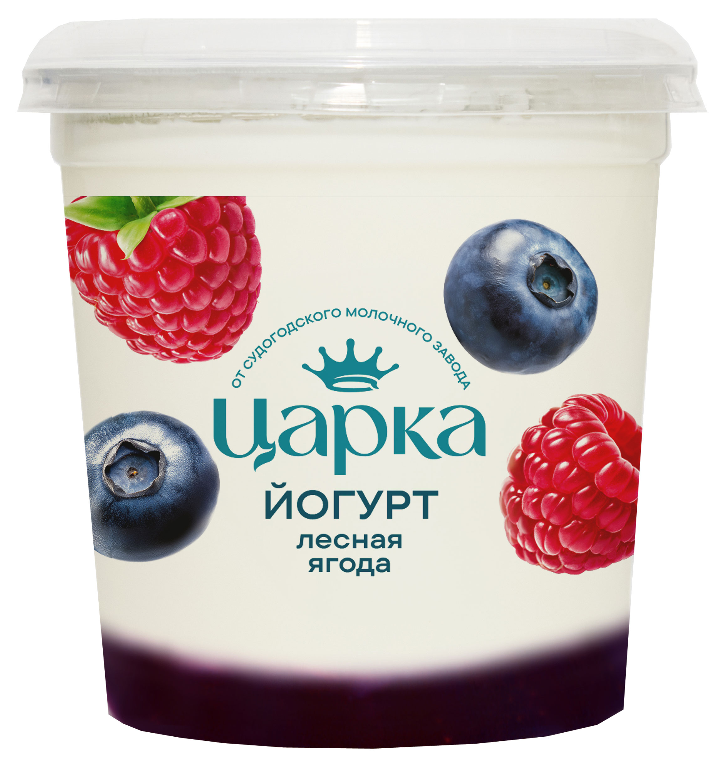 Йогурт Царка лесные ягоды 3,5% БЗМЖ, 400 г