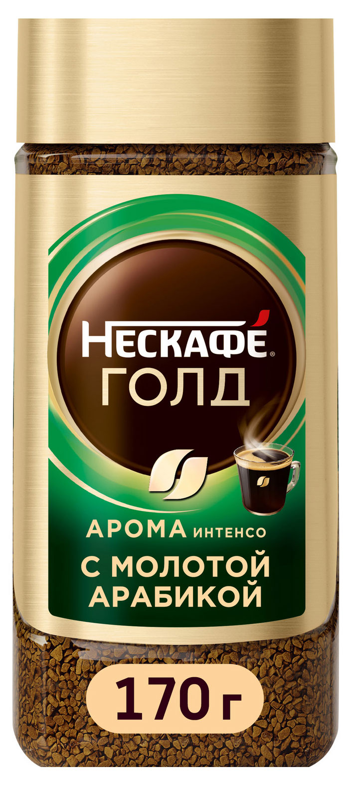 Кофе растворимый Нескафе Голд Арома Интенсо, 170 г