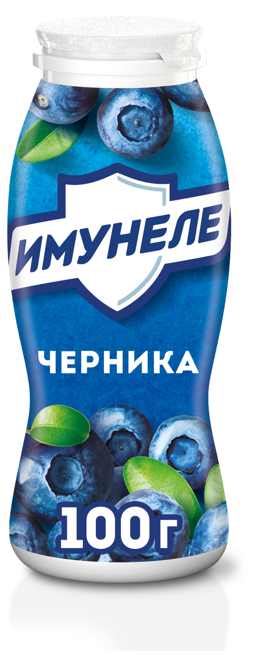 Напиток кисломолочный Имунеле черника 1,2% охлажденный, 100 г