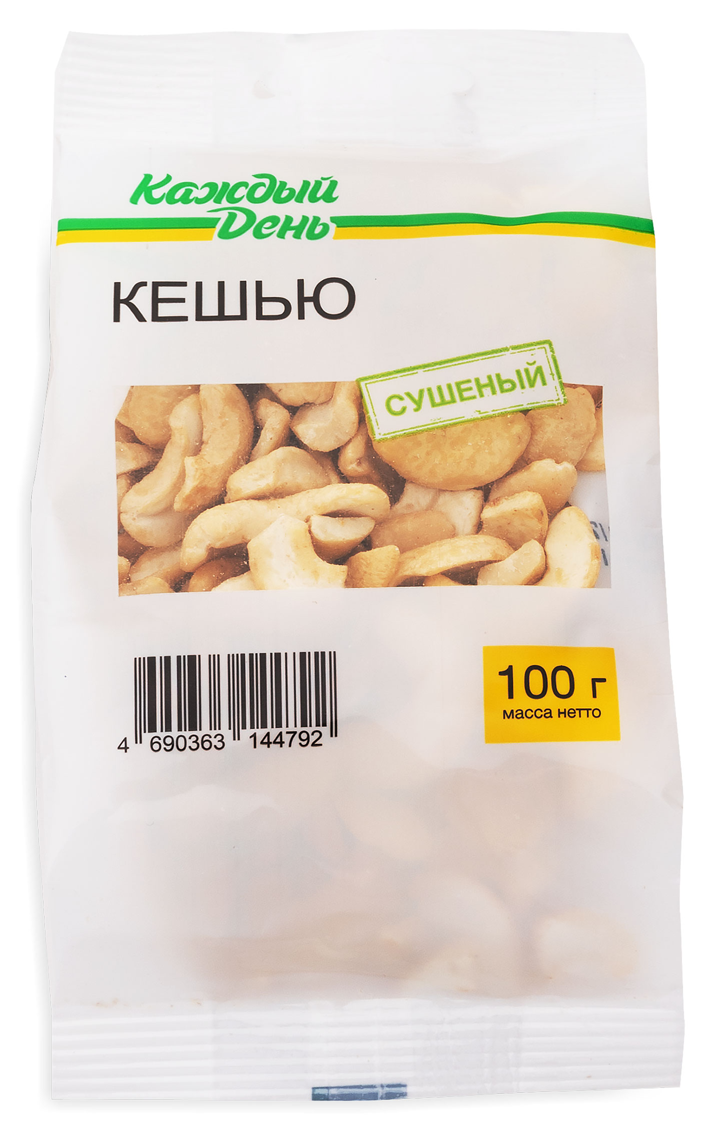 Кешью Каждый День сушеный, 100 г