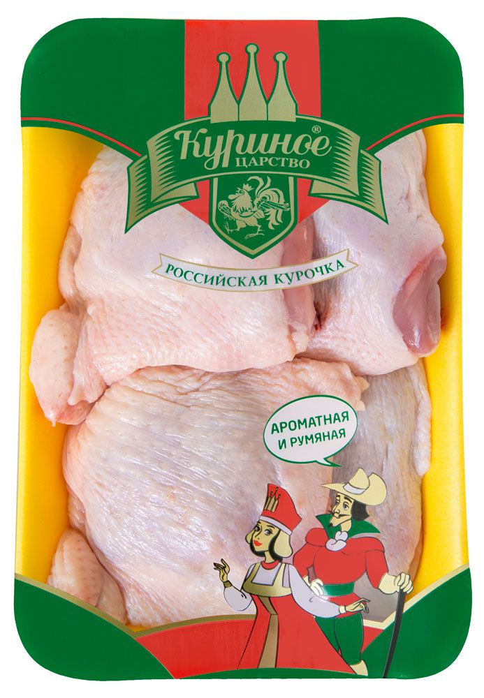 Бедро куриное Куриное царство Классическое охлажденное, ~ 1,2 кг