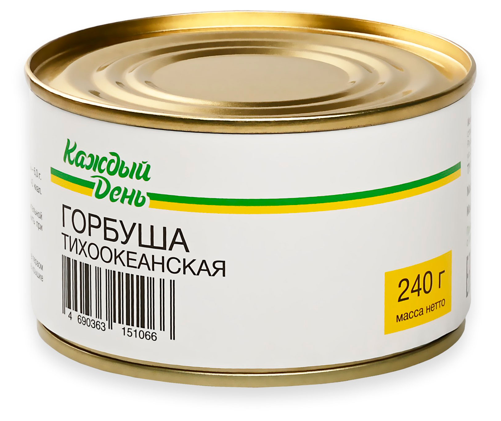 Горбуша Каждый день натуральная, 240 г