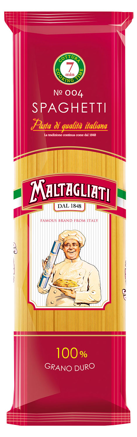 Макаронные изделия Maltagliati 004 спагетти, 450 г