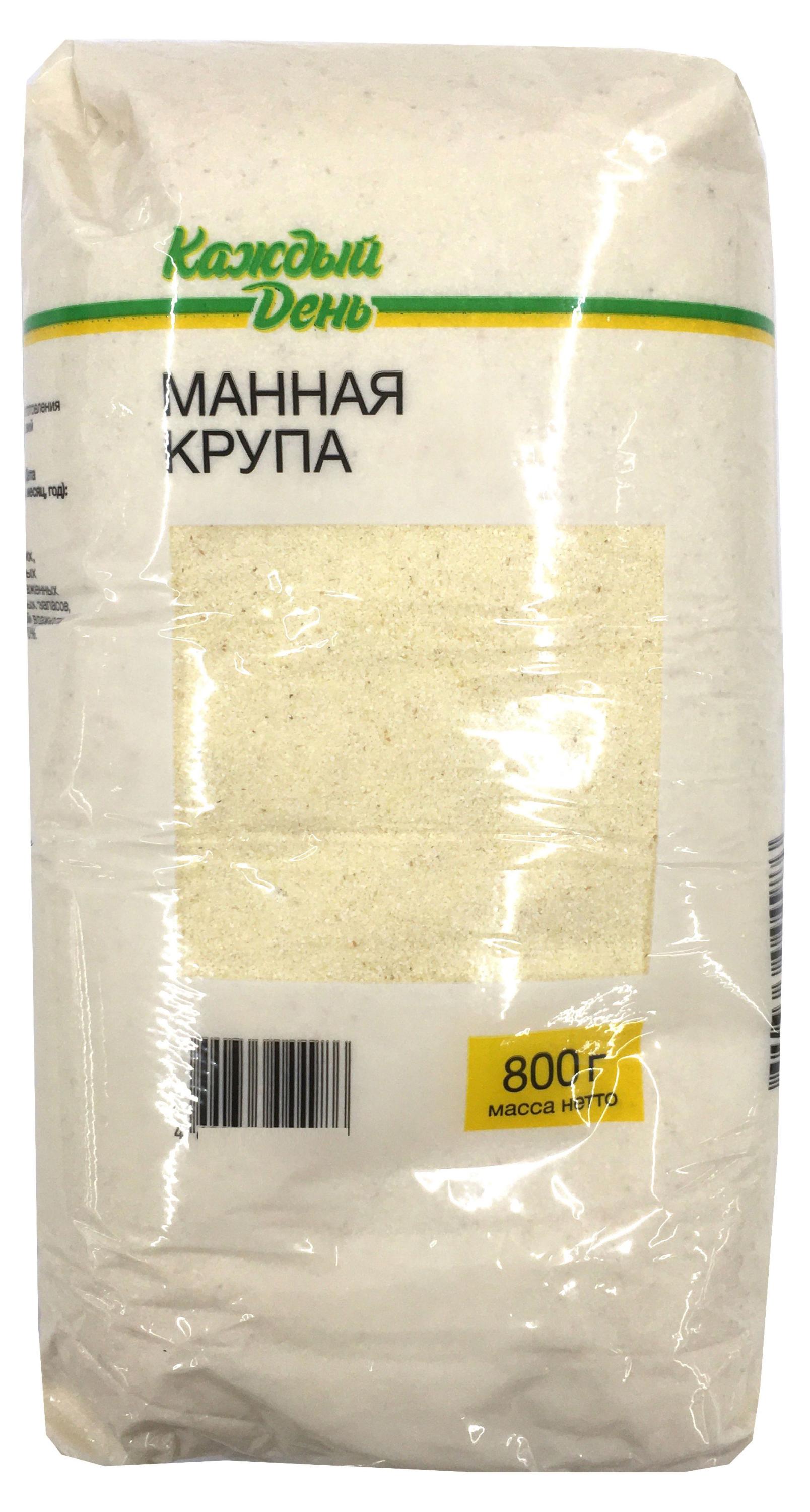 Крупа манная Каждый День, 800 г