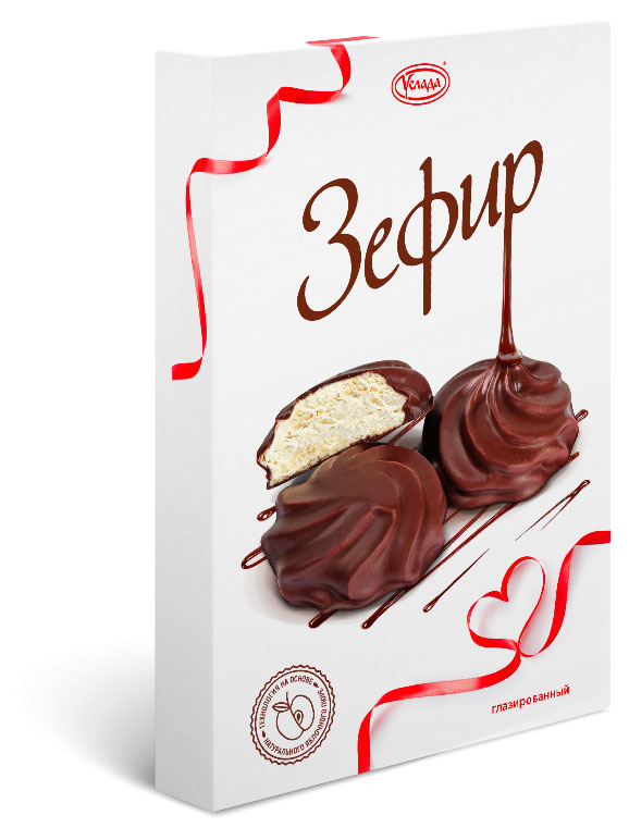 Зефир Услада глазированный, 210 г