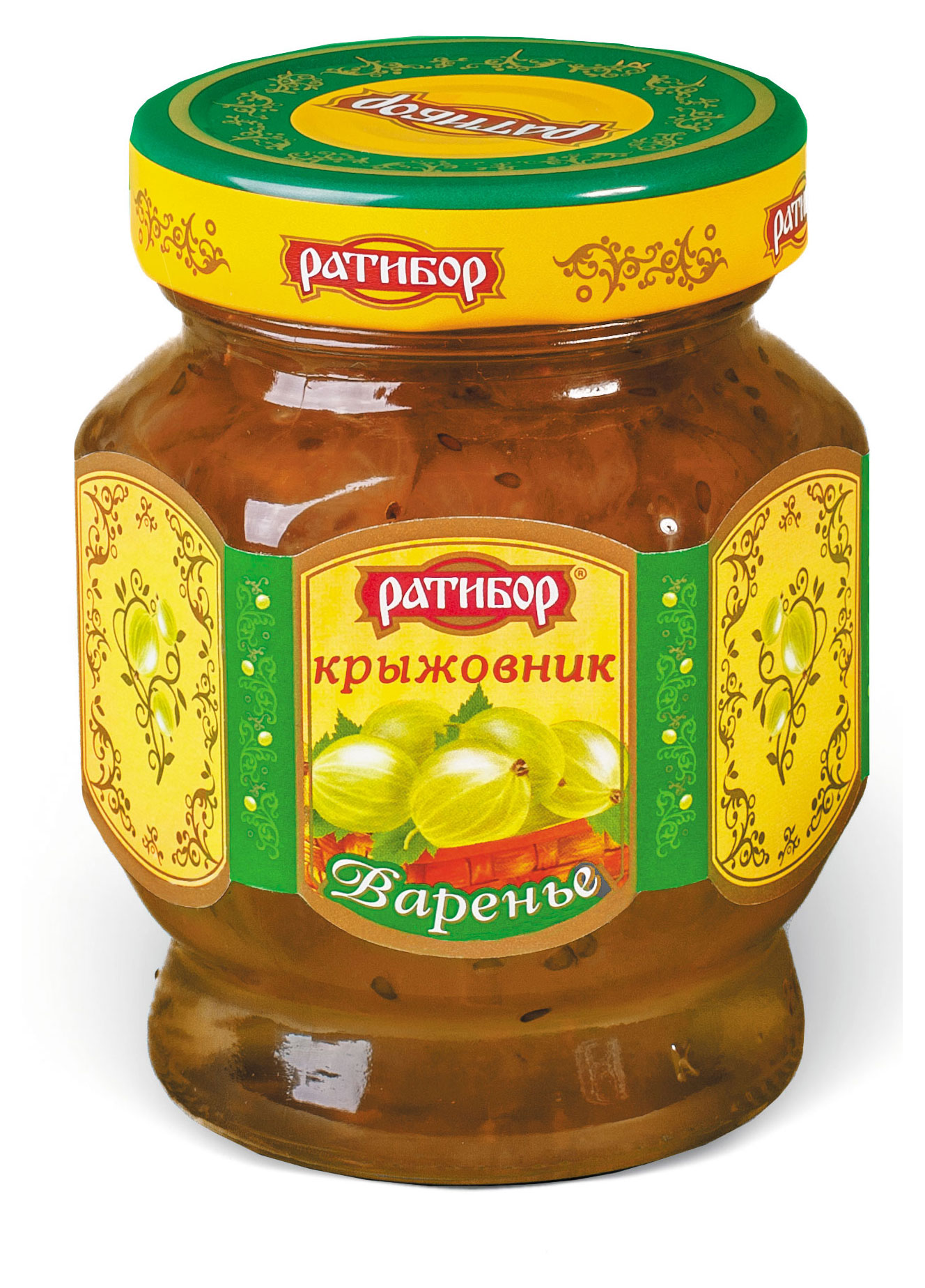 Варенье Ратибор крыжовник, 360 г