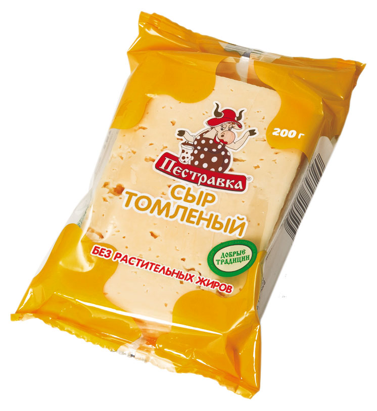 Сыр полутвердый Пестравка Томленый 50% БЗМЖ, 200 г