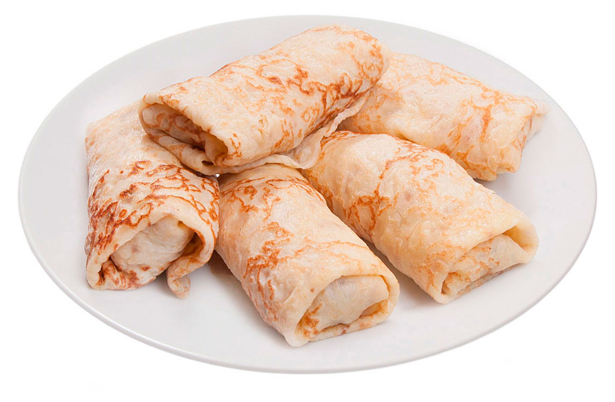 Блины с мясом, вес