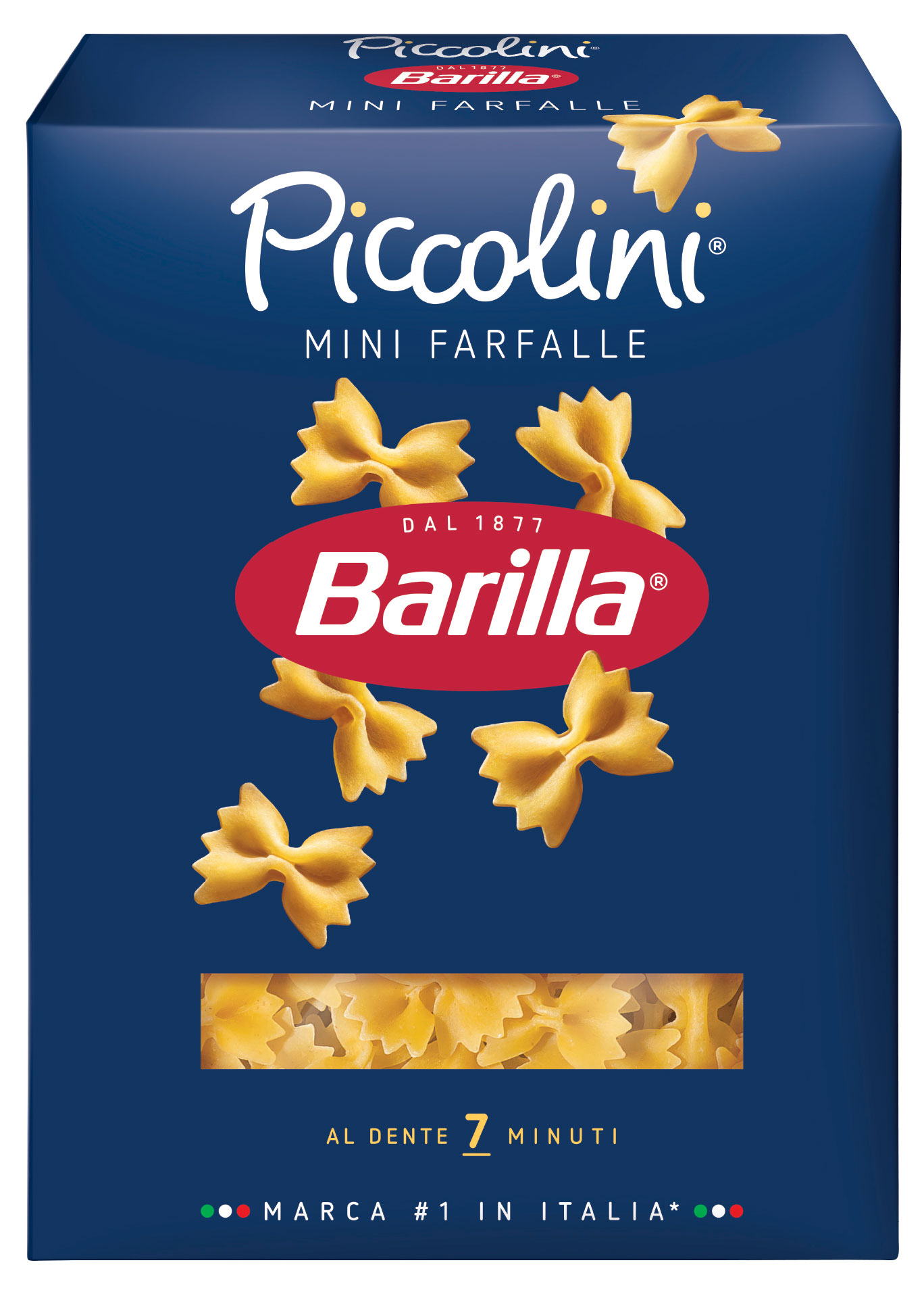 Макаронные изделия Barilla Мини Фарфалле 64 из твердых сортов пшеницы Италия, 400 г