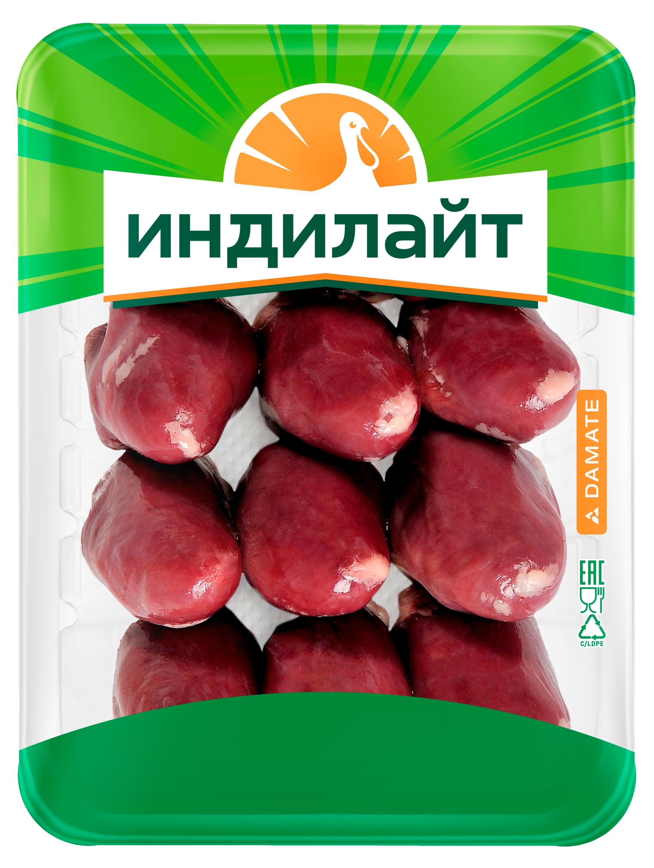 Сердце индейки Индилайт охлажденное, 500 г