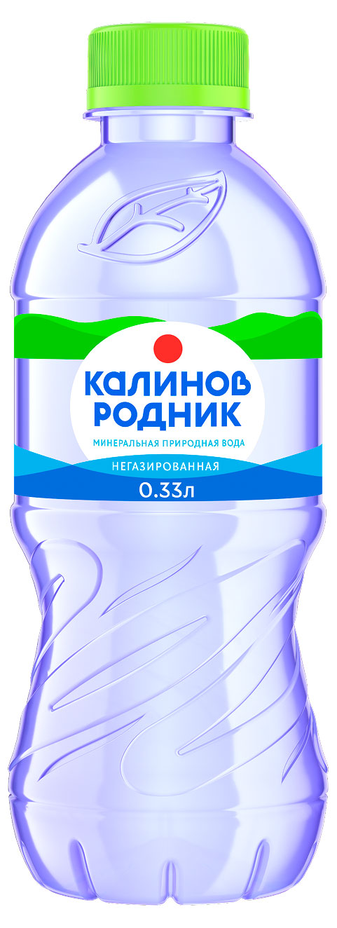 Вода Калинов Родник минеральная негазированная, 0,33 л