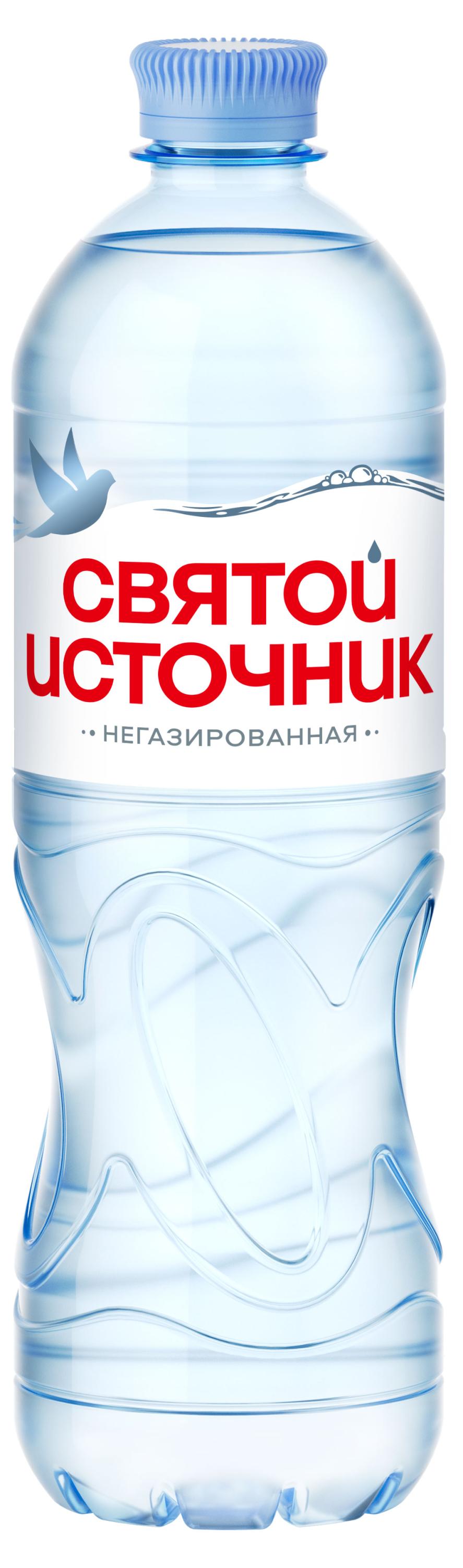 Вода питьевая Святой Источник негазированная, 0,75 л