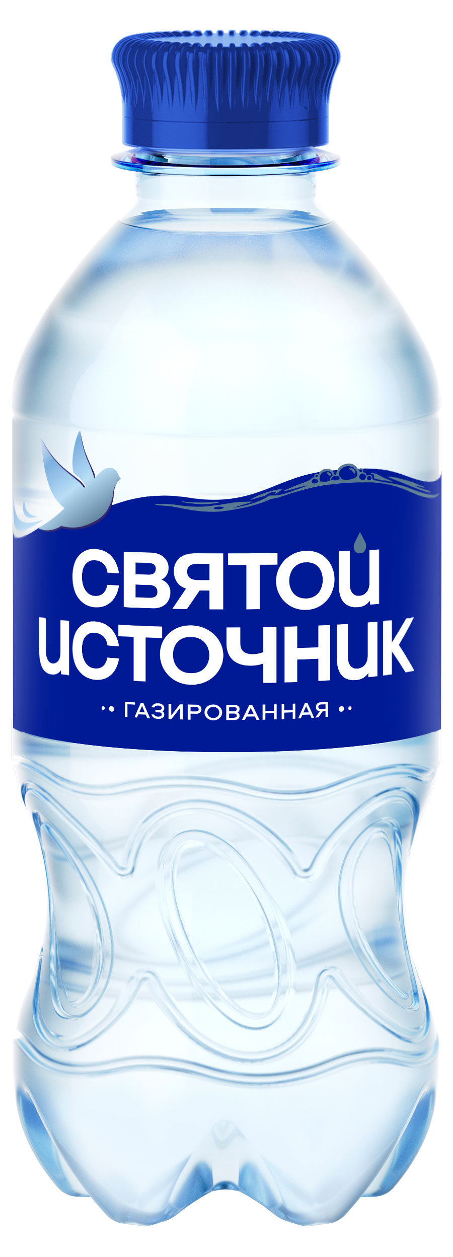 Вода питьевая Святой Источник газированная, 0,33 л