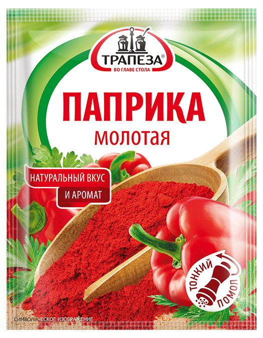 Паприка Трапеза молотая, 15 г