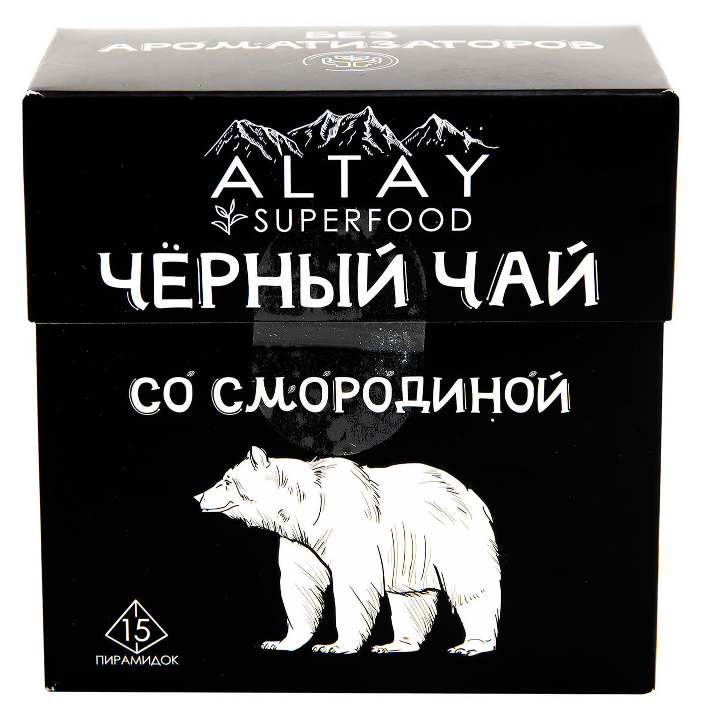 Чай черный Altay Superfood со смородиной, 15x2 г