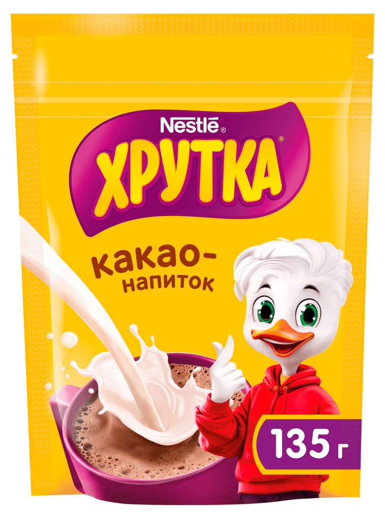 Какао-напиток ХРУТКА быстрорастворимый, 135 г