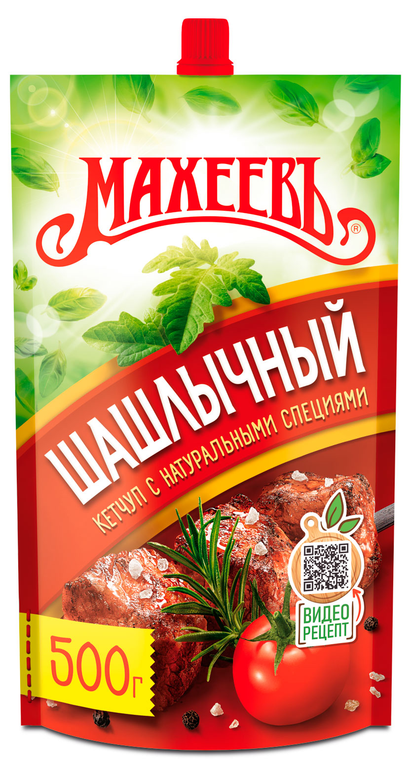 Кетчуп томатный МАХЕЕВЪ Шашлычный, 500 г