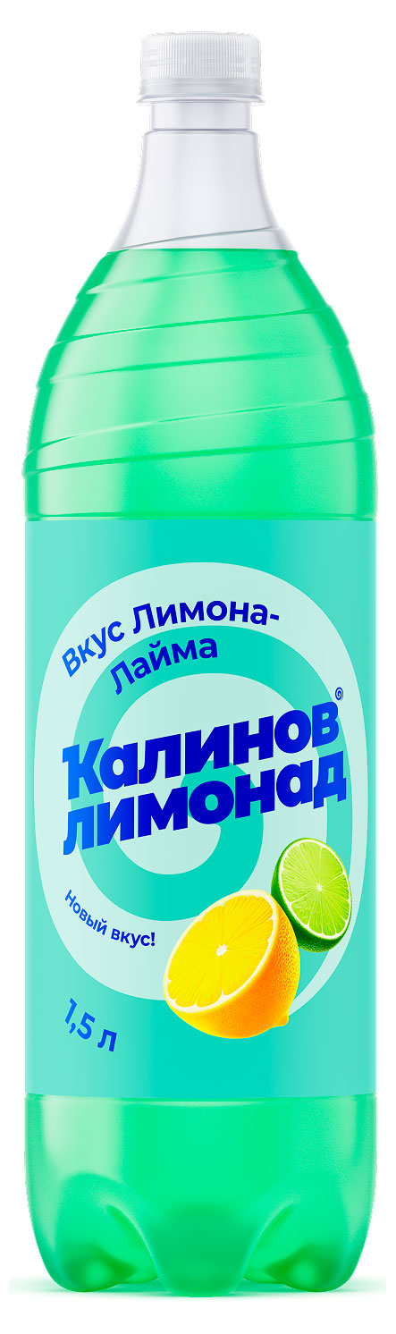 Напиток газированный Калинов Лимонад Лимон-Лайм, 1,5 л