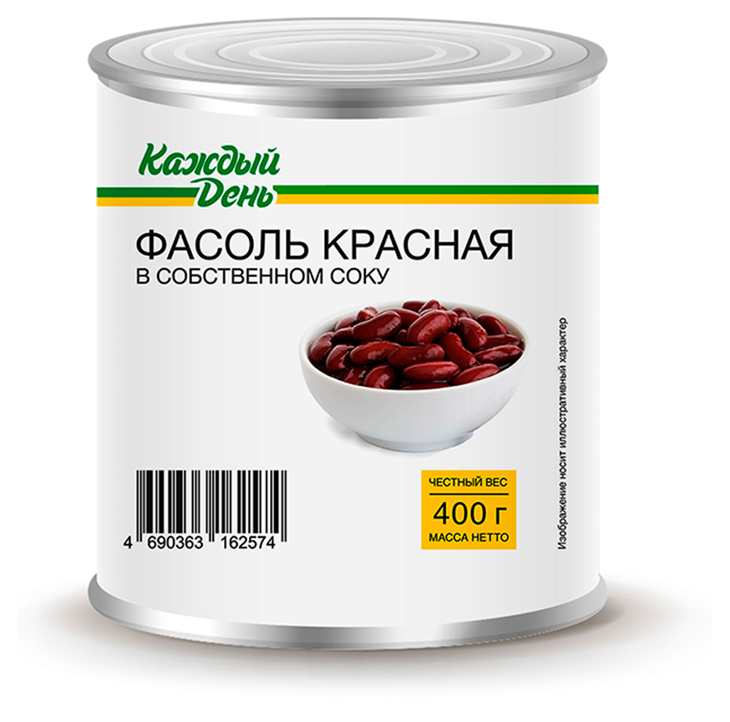 Фасоль Каждый день красная, 400 г