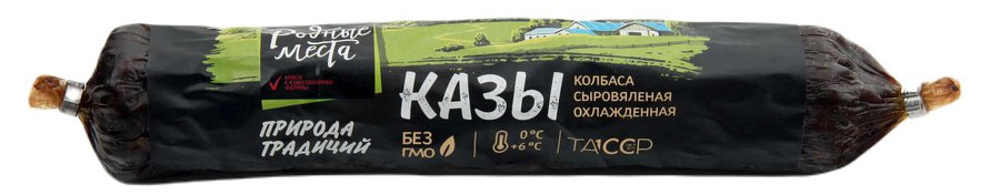 Колбаса конская сыровяленая РМ АГРО Казы из конины, 260 г