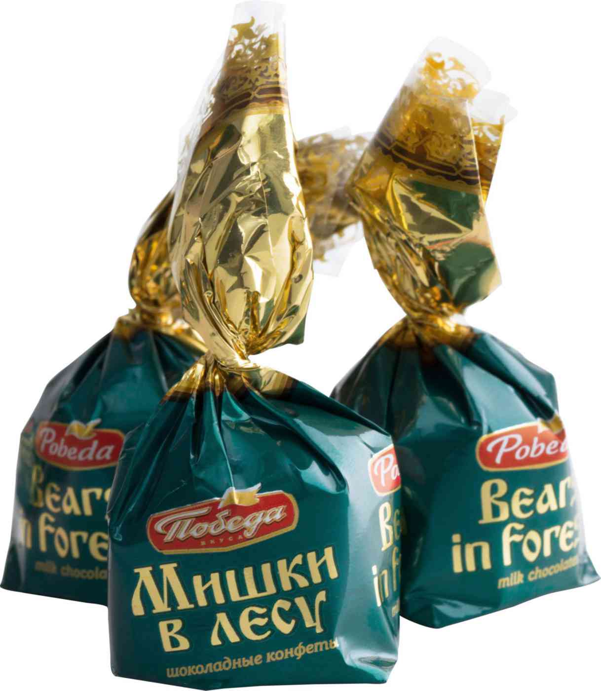 Конфеты шоколадные Мишки в лесу Победа вкуса