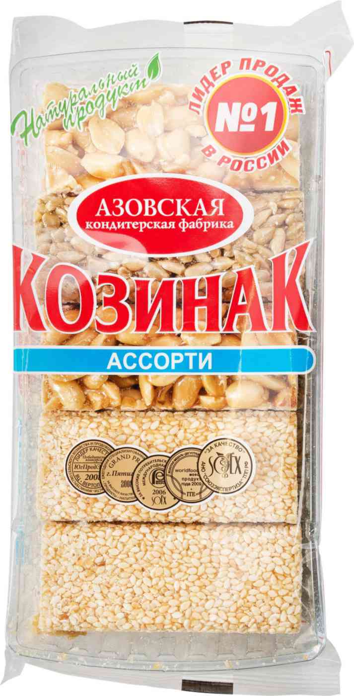 Козинак ассорти Азовская кондитерская фабрика