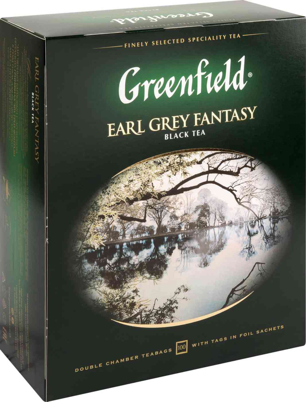 Чай чёрный Greenfield Earl Grey Fantasy