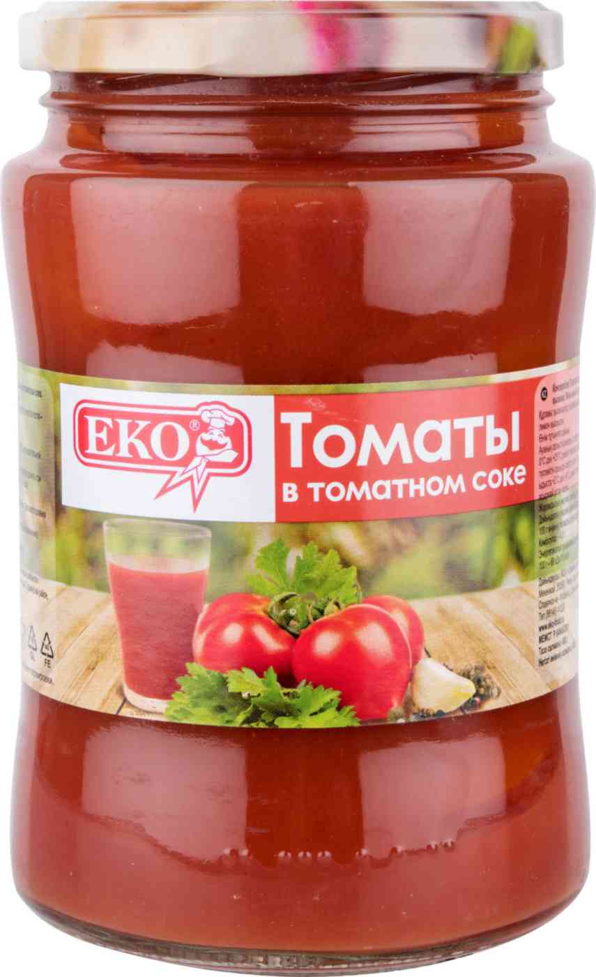 Томаты Eko в томатном соке
