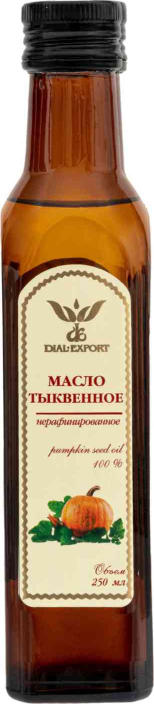Масло тыквенное Dial-Export нерафинированное холодного отжима