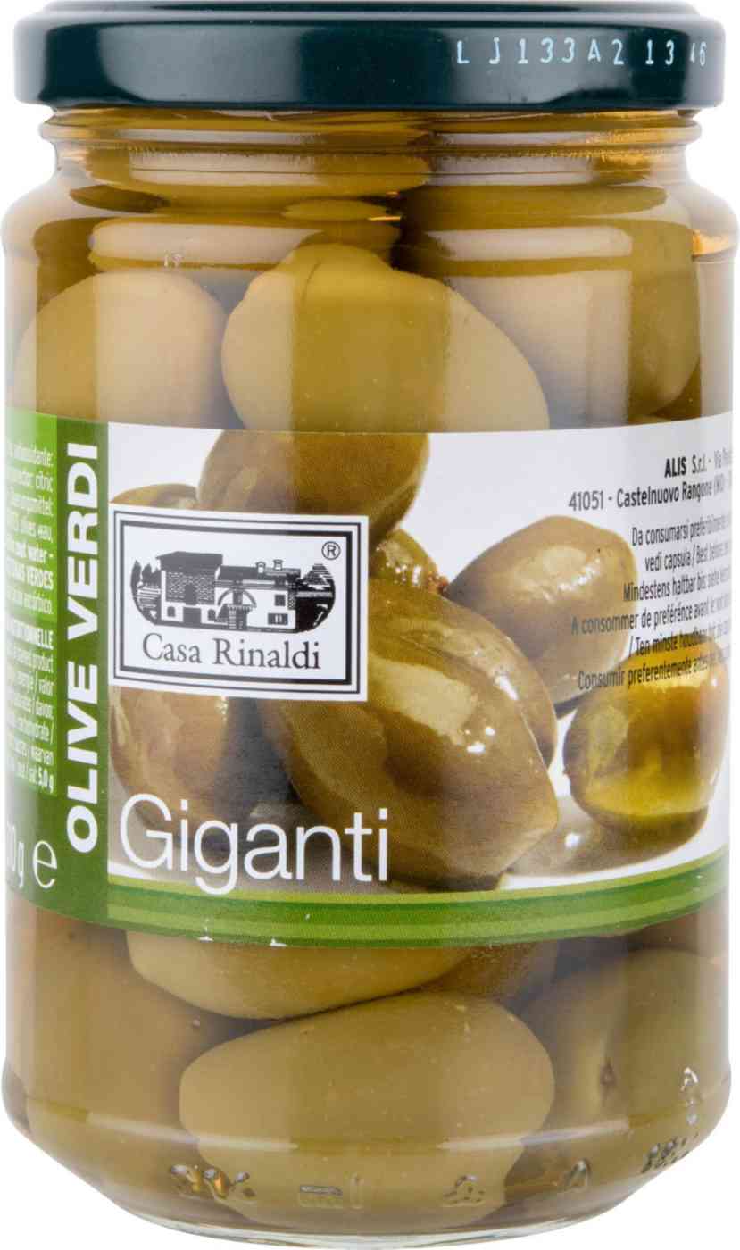 Оливки Casa Rinaldi Giganti с косточкой