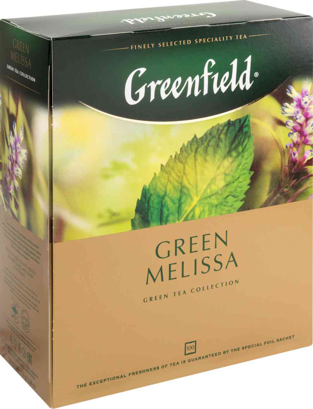 Чай зелёный Greenfield Green Melissa