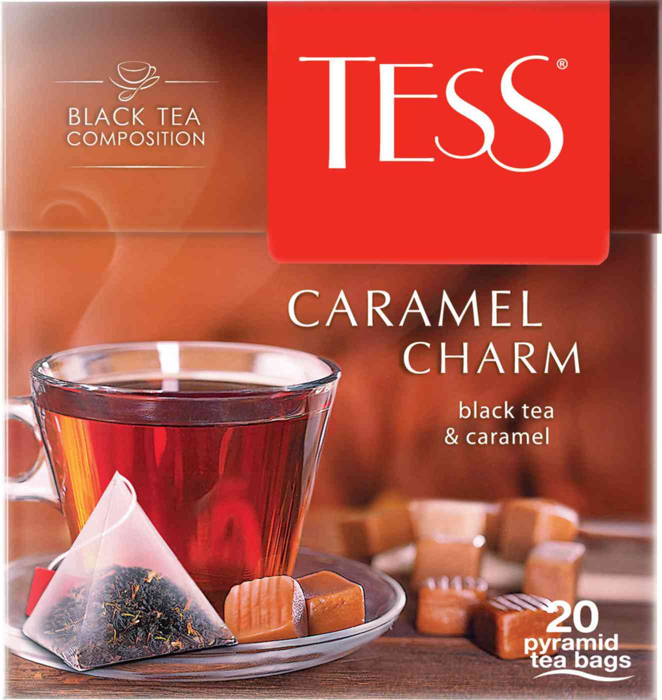 Чай черный Tess Caramel Charm