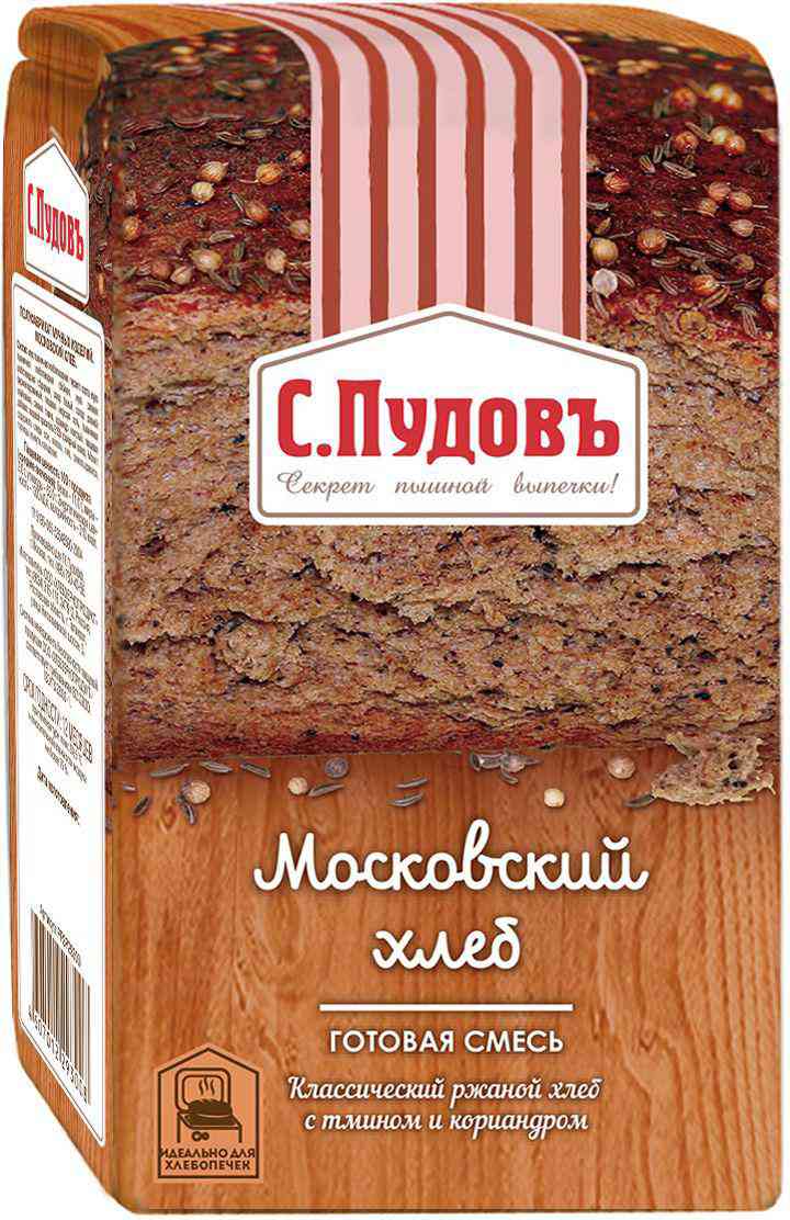 Смесь для выпечки С. Пудовъ Московский хлеб